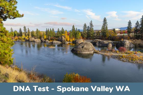 Spokane Valley WA DNA Testing Locations