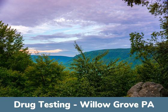 Willow Grove PA Drug Testing Locations