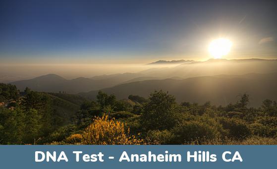 Anaheim Hills CA DNA Testing Locations