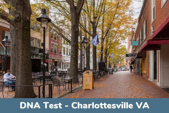 Charlottesville VA DNA Testing Locations