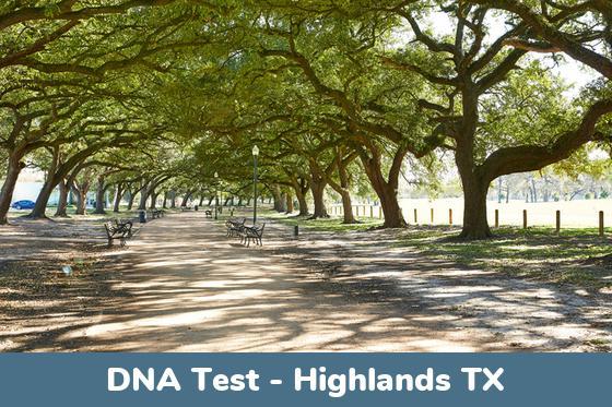 Highlands TX DNA Testing Locations