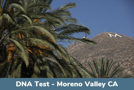 Moreno Valley CA DNA Testing Locations