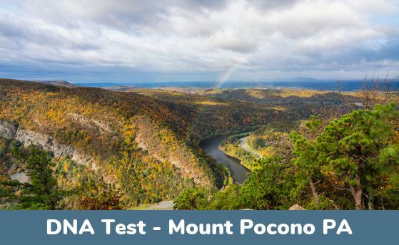 Mount Pocono PA DNA Testing Locations