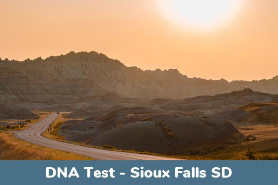 Sioux Falls SD DNA Testing Locations