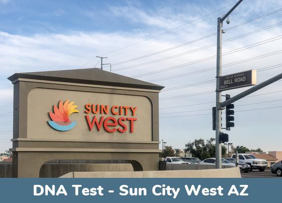 Sun City West AZ DNA Testing Locations