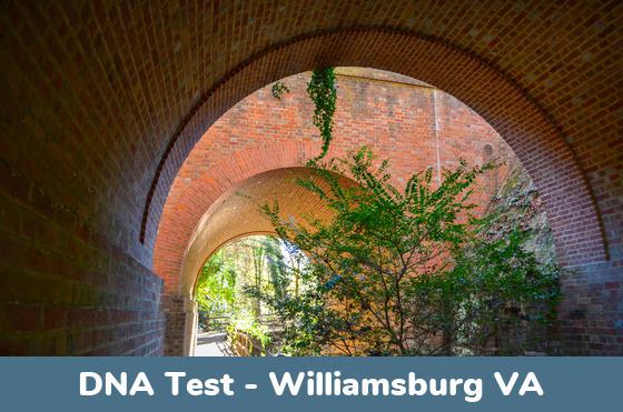 Williamsburg VA DNA Testing Locations