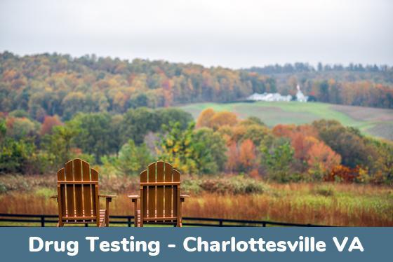 Charlottesville VA Drug Testing Locations