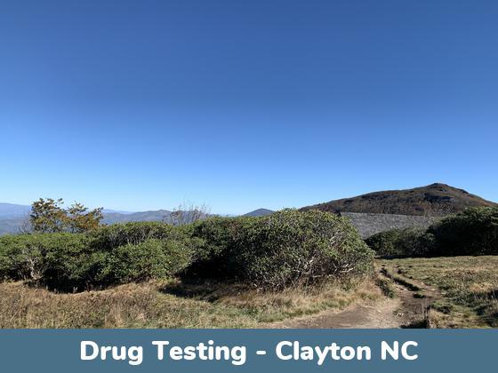 Clayton NC Drug Testing Locations
