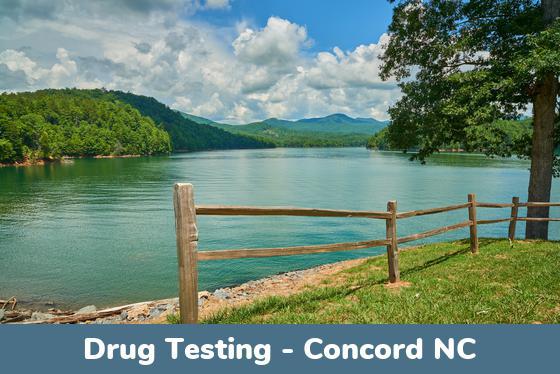 Concord NC Drug Testing Locations