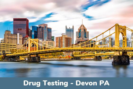 Devon PA Drug Testing Locations