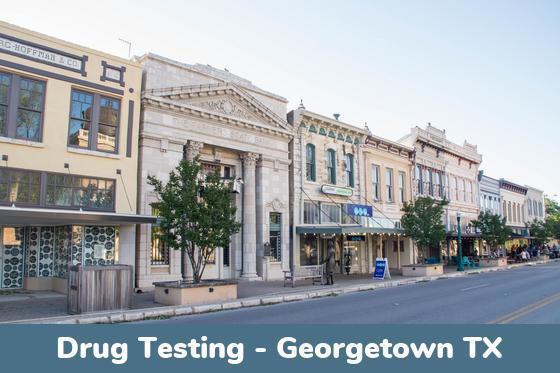 Georgetown TX Drug Testing Locations