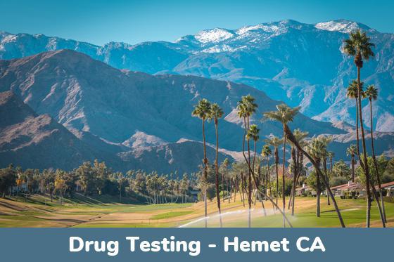 Hemet CA Drug Testing Locations