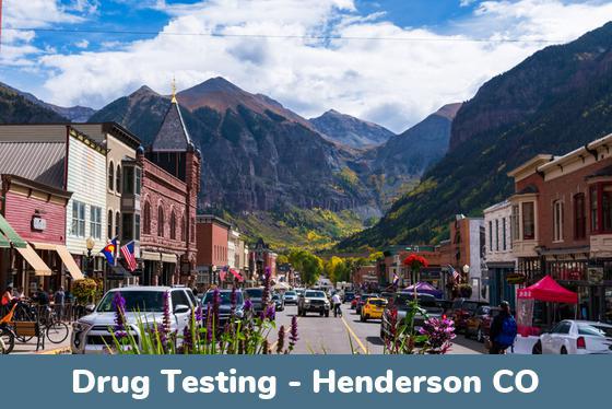 Henderson CO Drug Testing Locations