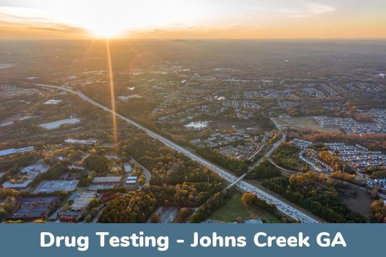 Johns Creek GA Drug Testing Locations