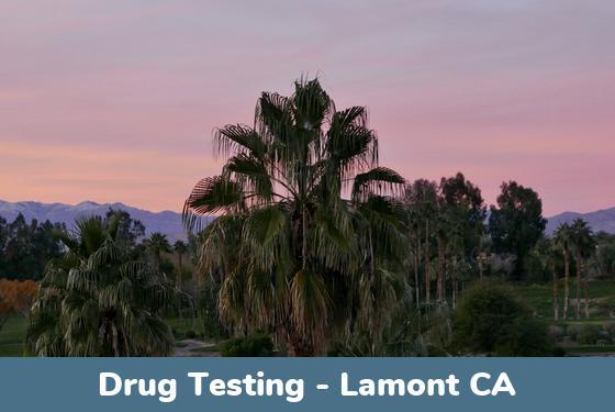 Lamont CA Drug Testing Locations