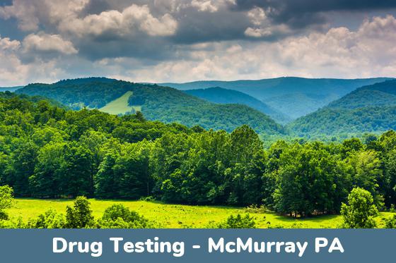 McMurray PA Drug Testing Locations