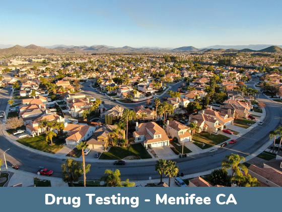 Menifee CA Drug Testing Locations
