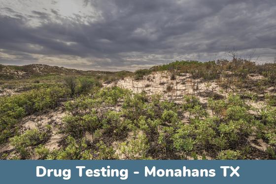Monahans TX Drug Testing Locations