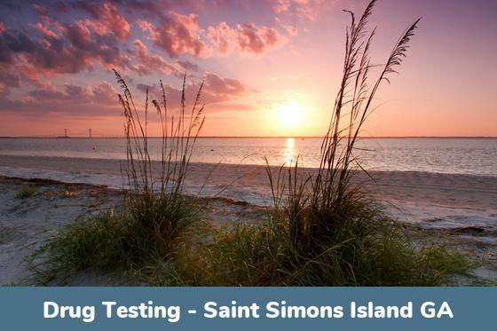 Saint Simons Island GA Drug Testing Locations
