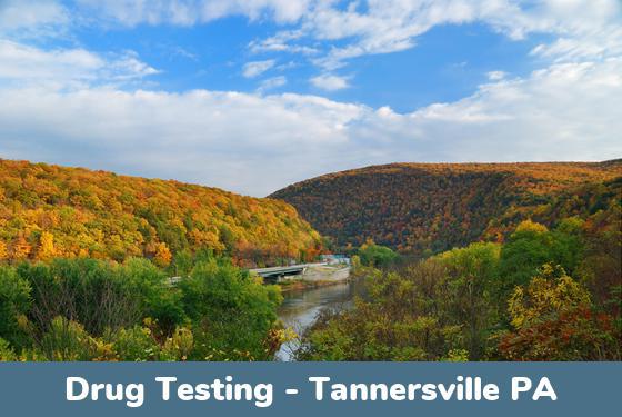 Tannersville PA Drug Testing Locations