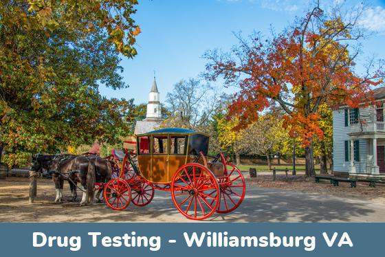 Williamsburg VA Drug Testing Locations