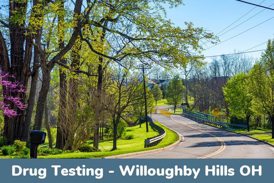 Willoughby Hills OH Drug Testing Locations