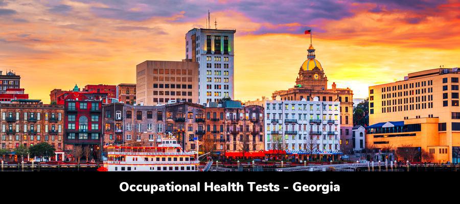 Georgia Occupational Health Testing: Clinic Locations by City in GA