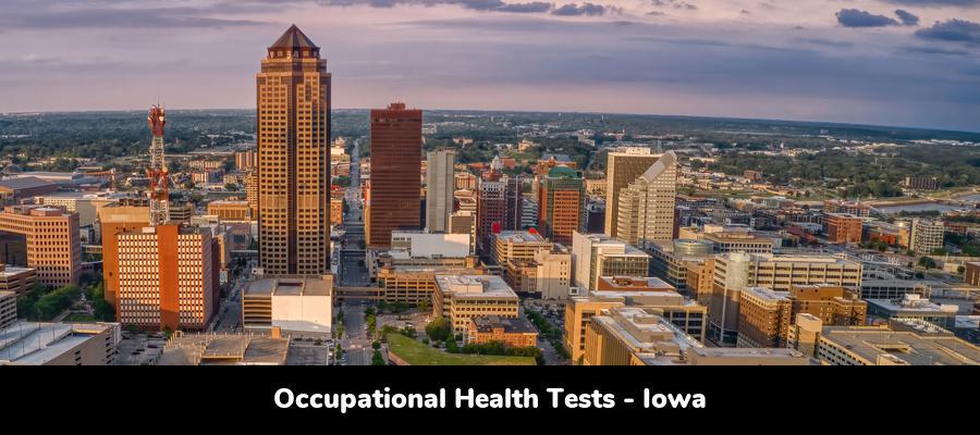 Iowa Occupational Health Testing: Clinic Locations by City in IA