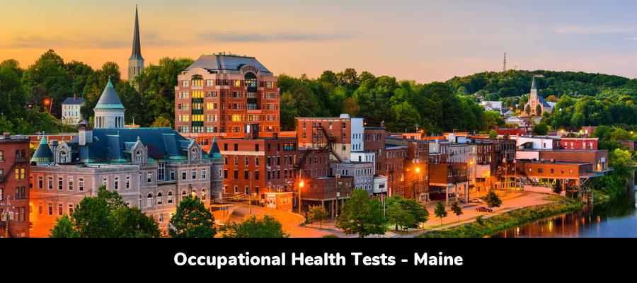 Maine Occupational Health Testing: Clinic Locations by City in ME