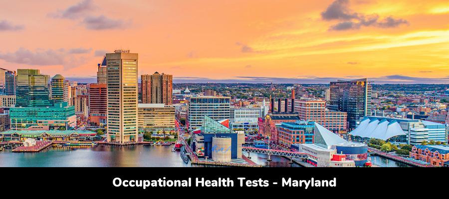 Maryland Occupational Health Testing: Clinic Locations by City in MD