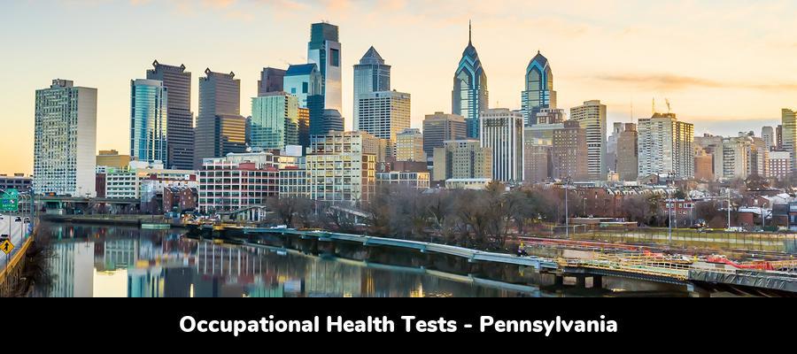 Pennsylvania Occupational Health Testing: Clinic Locations by City in PA