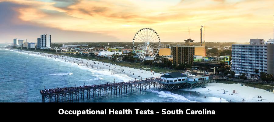 South Carolina Occupational Health Testing: Clinic Locations by City in SC