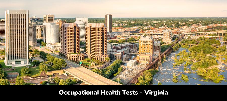 Virginia Occupational Health Testing: Clinic Locations by City in VA